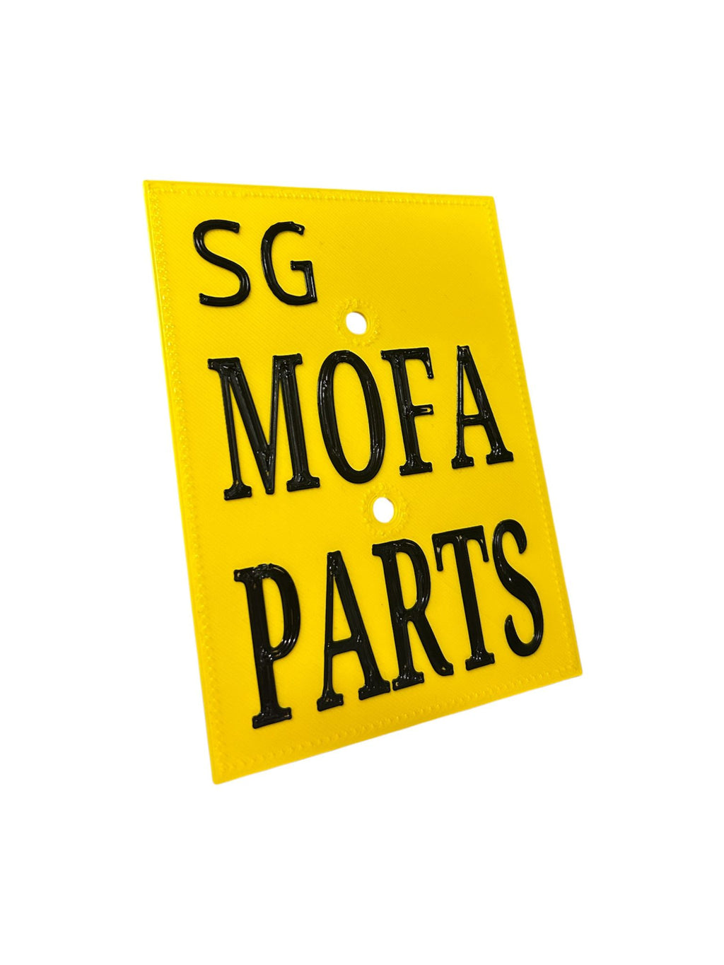 Mofaparts Nummernschild | SG