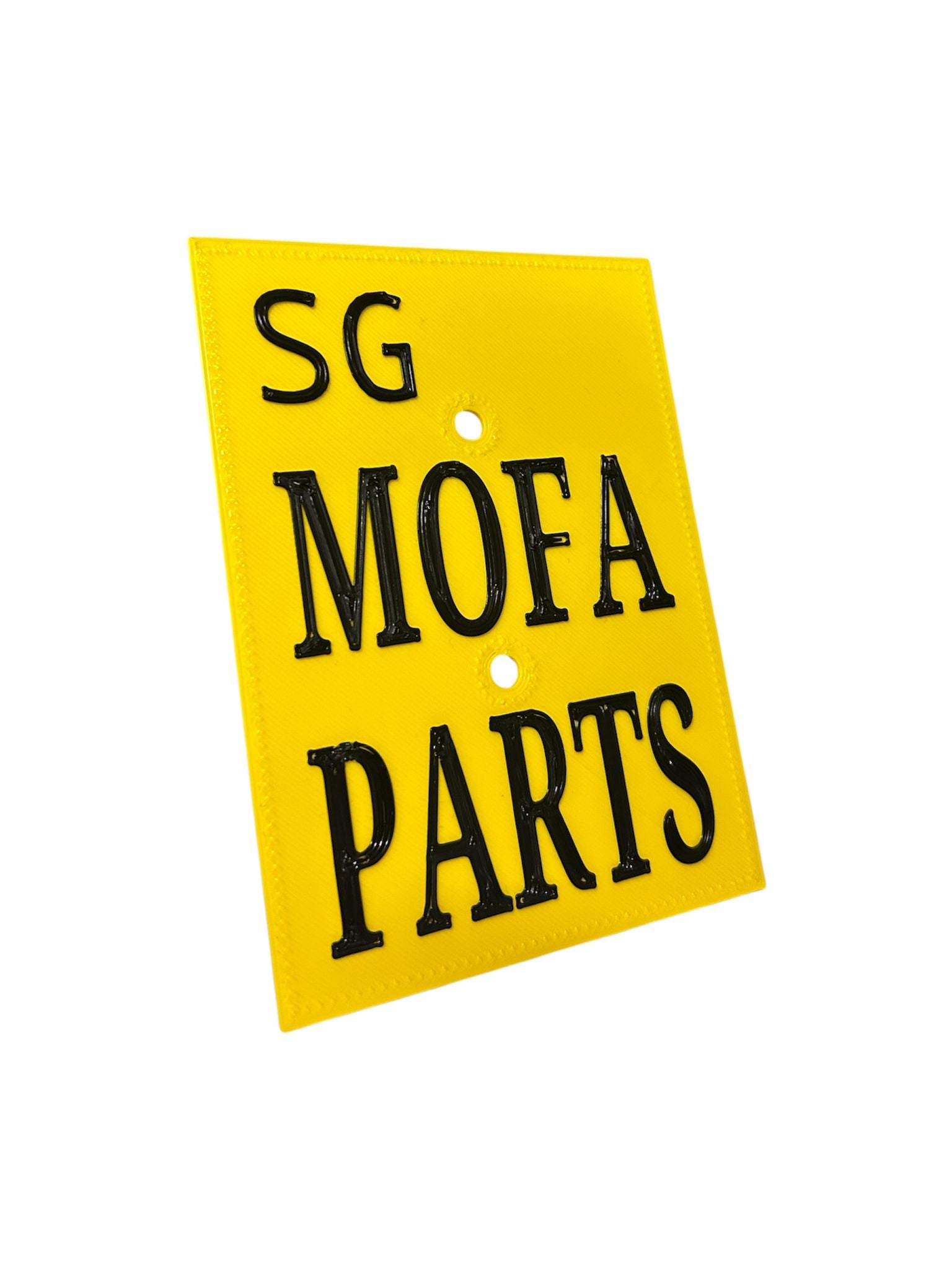 Mofaparts Nummernschild | SG