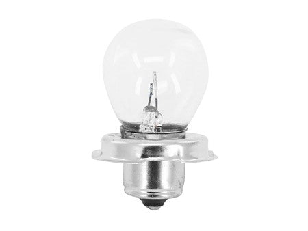 Birne P26S, weiss 6V/15W, (P26s) mit Kragen