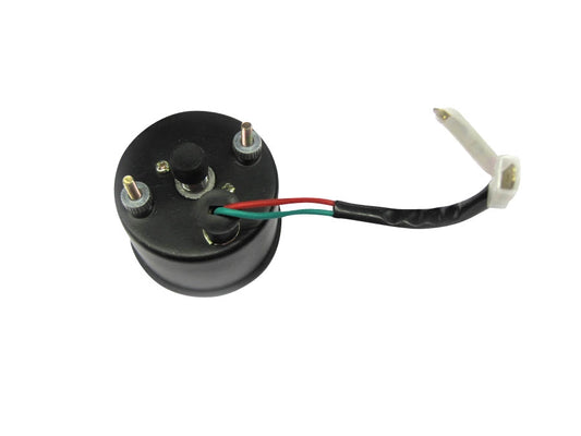 Tacho 60 mm – 80 km/h – Schwarz mit Beleuchtung