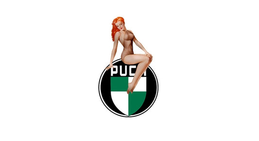 Puch pin-up Aufkleber 14 (Neu)