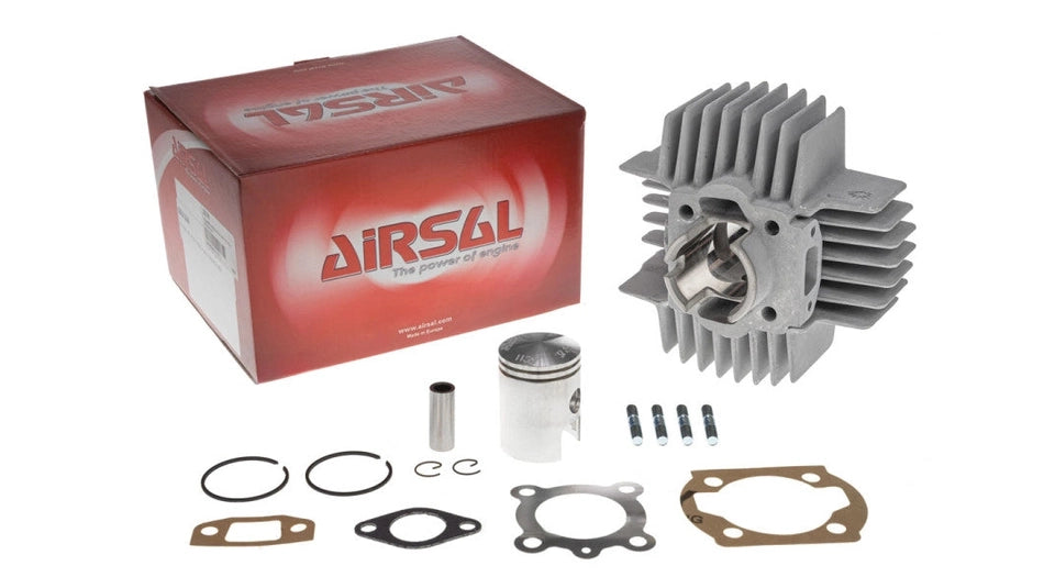 Airsal 38 mm Zylinderkit grosse Rippen schnelle Ausf. | Puch
