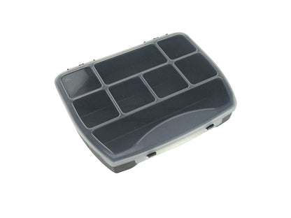 Kleinteilebox 8 Fächer – 19 × 16 × 4 cm