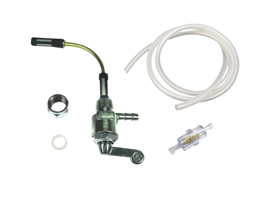 Benzinhahn M12x1  mit Schlauch und Filter Satz | Puch Maxi S / N