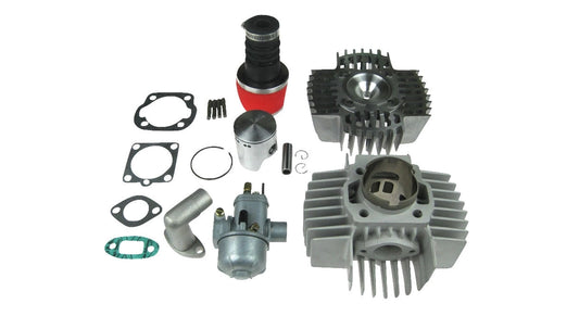 70ccm DMP NM Zylinderkit Aluminium 6Port & Bing 15mm | Puch Maxi, X30