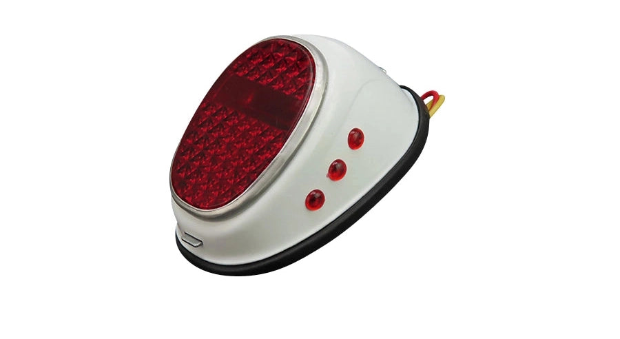 Rücklicht Classic Luxus weiß | Puch