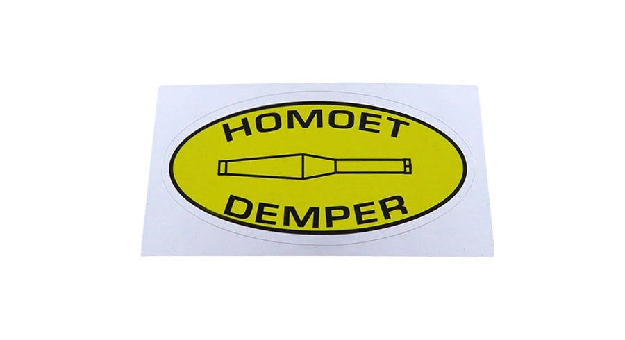 Aufkleber Homoet Demper Auspuff