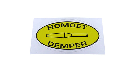 Aufkleber Homoet Demper Auspuff