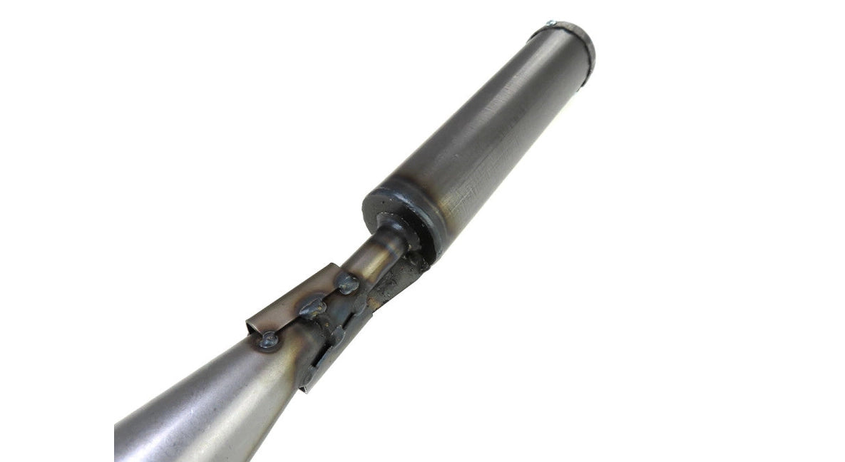 Auspuff Puch Maxi / E50 28mm Homoet P8 Roh 74ccm schräger Auslass