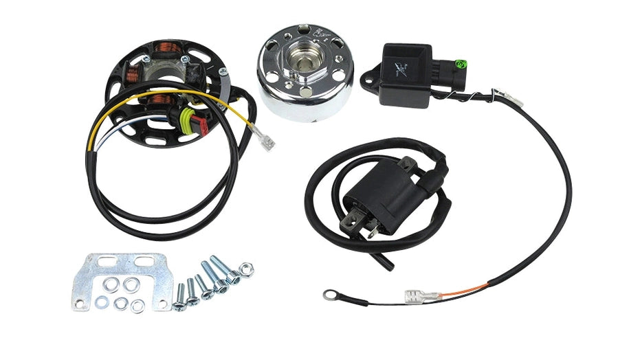 Zündung HPI 210 (2-Ten) mit Licht 12V 40 Watt Puch Universal - 1 Kurve