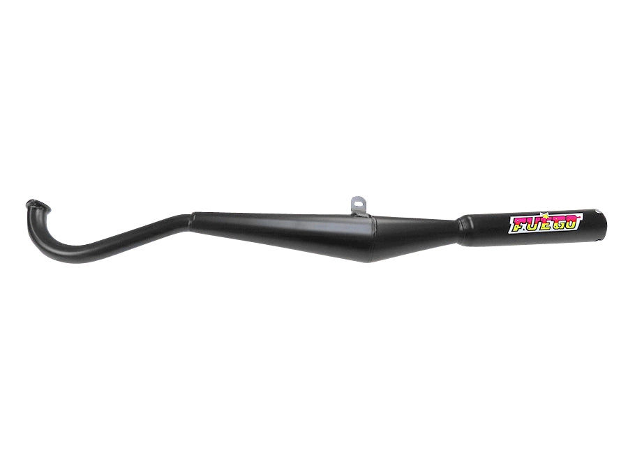 Auspuff Tecno Bos Fuego Schwarz |  Puch Maxi / E50 28mm