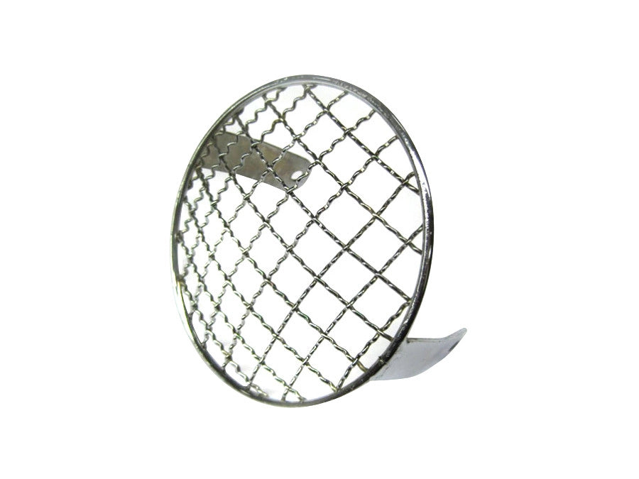 Lampengitter Rund 130mm Chrom