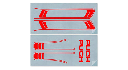 Aufklebersatz Rot | Puch Maxi S
