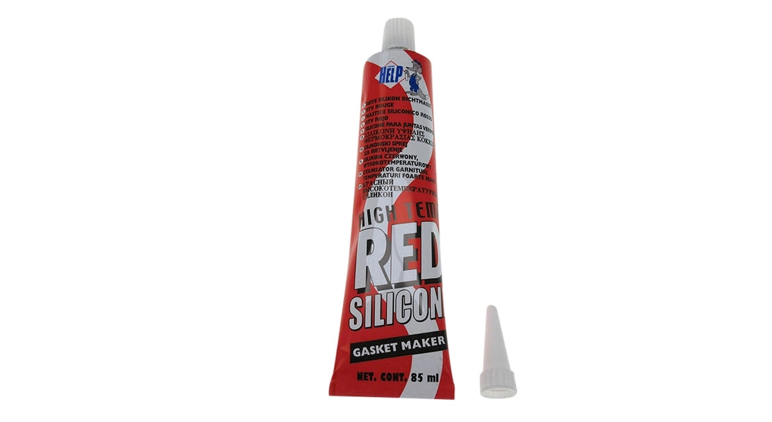 Tube Dichtmasse Super Help Rot 85 gram - Mofaparts