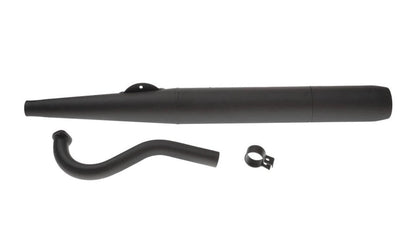 Auspuff Puch Maxi / E50 28mm RS Zigarre Schwarz - Black Edition - Mofaparts