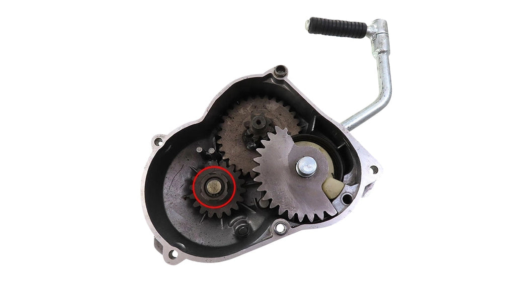 Kickstarter Getriebe Puch Maxi / E50 Sprengring