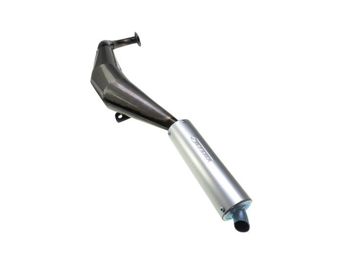 Auspuff Puch Maxi / E50 28mm Simonini Blank mit Alu Dämpfer - Mofaparts