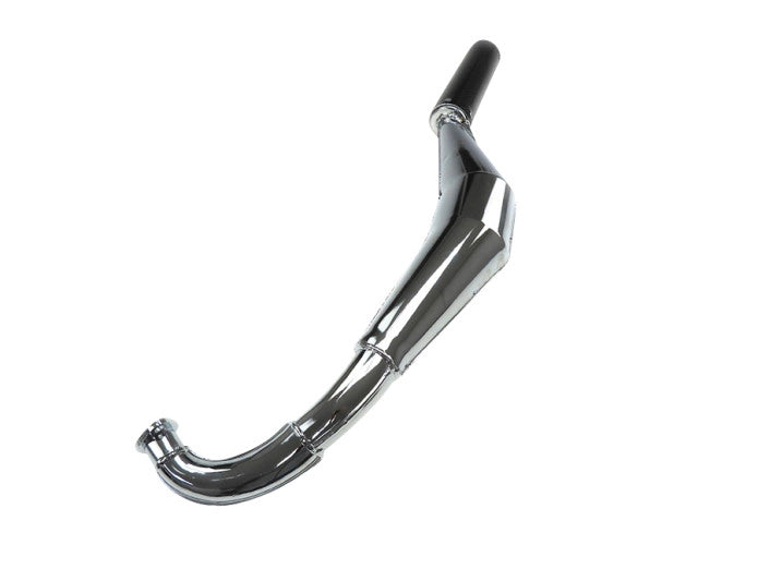 Auspuff Puch Maxi / E50 28mm Simonini Chrom Carbon Dämpfer - Mofaparts