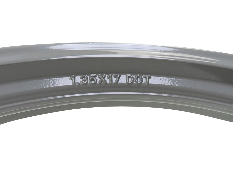 17 Zoll Grimeca Felge 17x1.35 Puch Maxi / X30 / X50 Primer Grau