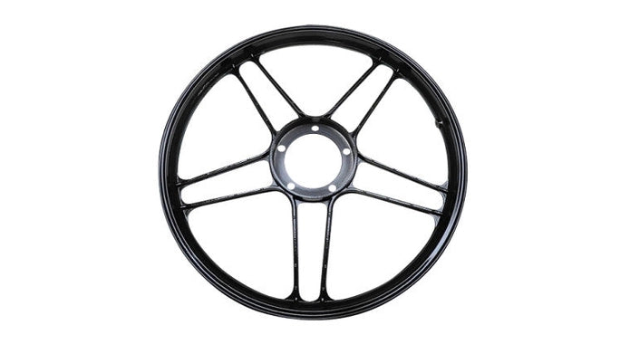 17 Zoll Grimeca Felge 17x1.35 Puch Maxi / X30 / X50 Primer Schwarz