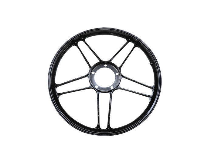 17 Zoll Grimeca Felge 17x1.35 Puch Maxi / X30 / X50 Primer Schwarz