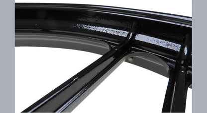 17 Zoll Grimeca Felge 17x1.35 Puch Maxi / X30 / X50 Primer Schwarz