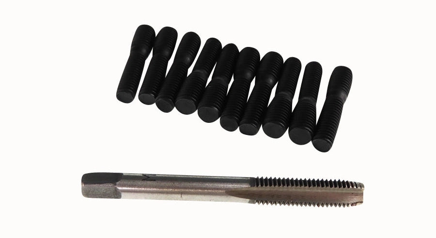 Stehbolzen Auspuff Einlass M6 > M7 Reparaturbolzen Anbohrset