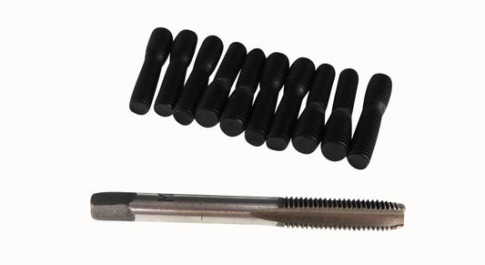 Stehbolzen Auspuff Einlass M6 > M7 Reparaturbolzen Anbohrset