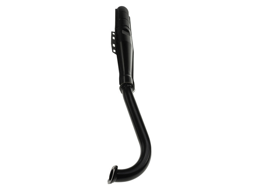 Auspuff Puch Maxi / E50 28mm Jamarcol Original Modell mit Puch Logo 2-Teilig Schwarz