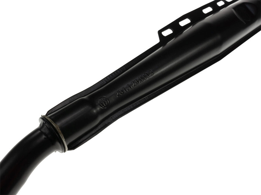 Auspuff Puch Maxi / E50 28mm Jamarcol Original Modell mit Puch Logo 2-Teilig Schwarz
