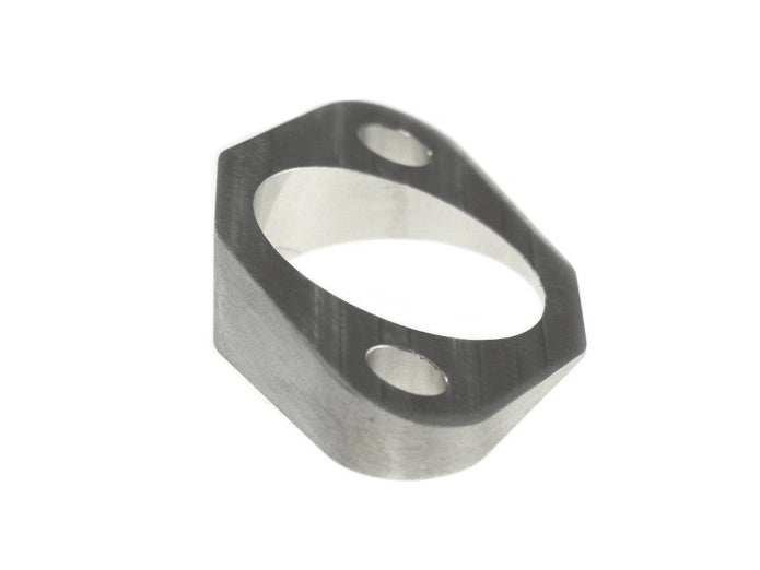 Auspuff Spacer Distanzstück adapter gewinkeltem zu geradem Auspuff 27mm