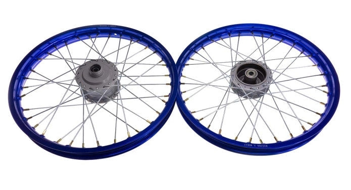 17" Speichenrad 17x1.40 Alu Rigida Satz Blau Puch Maxi S N