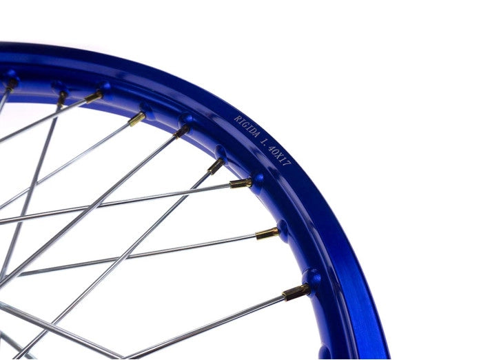 17" Speichenrad 17x1.40 Alu Rigida Satz Blau Puch Maxi S N