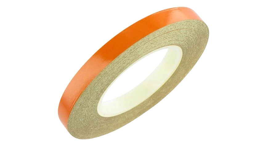 Felgenrandaufkleber 5mm Orange 6 Meter