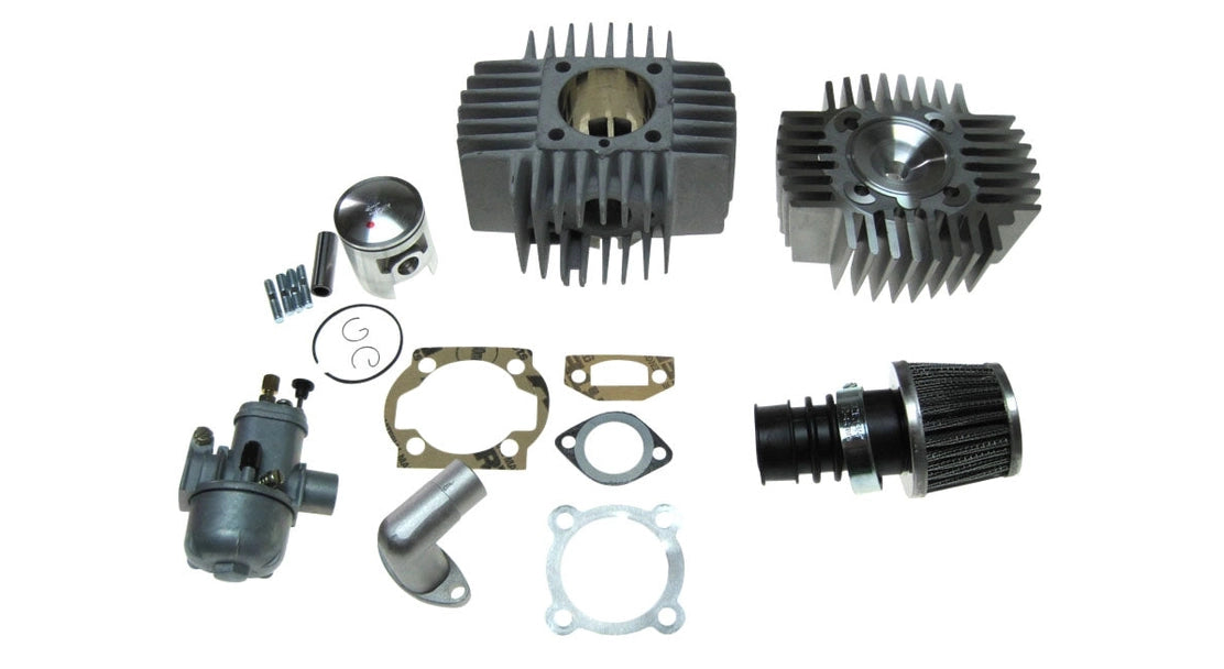 70ccm Airsal Zylinderkit + Bing 15mm Vergaserset | Puch Maxi X30