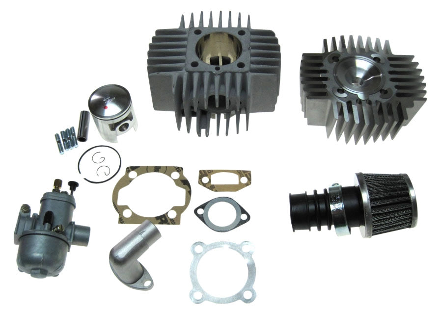 70ccm Airsal Zylinderkit + Bing 15mm Vergaserset | Puch Maxi X30