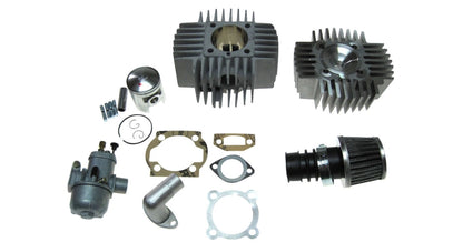 70ccm Airsal Zylinderkit + Bing 15mm Vergaserset | Puch Maxi X30