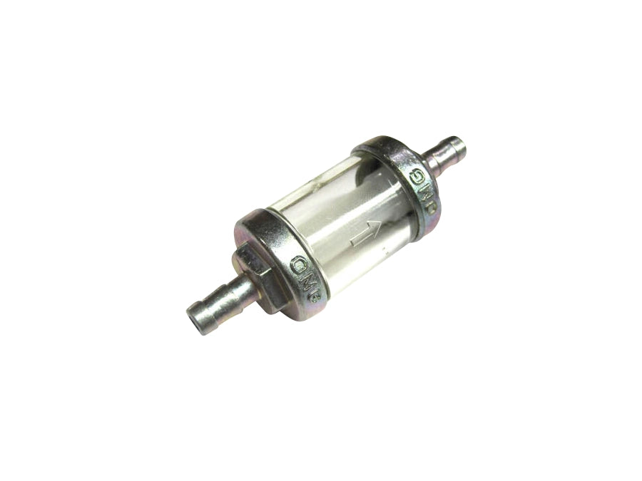Benzinfilter Transparant OMG Alu 6mm