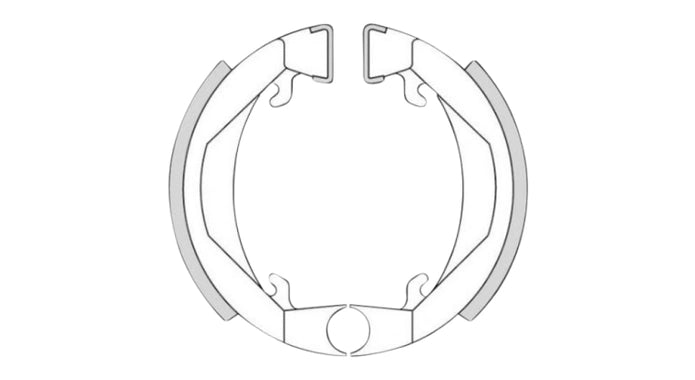 Bremsbacken (80x18mm) Sport geschlitzt | Puch Maxi S / N / X50