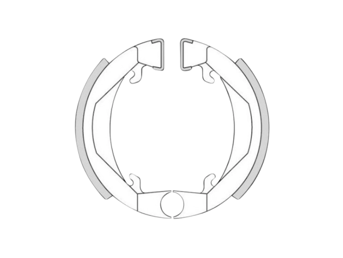 Bremsbacken (80x18mm) Sport geschlitzt | Puch Maxi S / N / X50