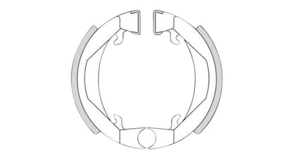 Bremsbacken (80x18mm) Sport geschlitzt | Puch Maxi S / N / X50