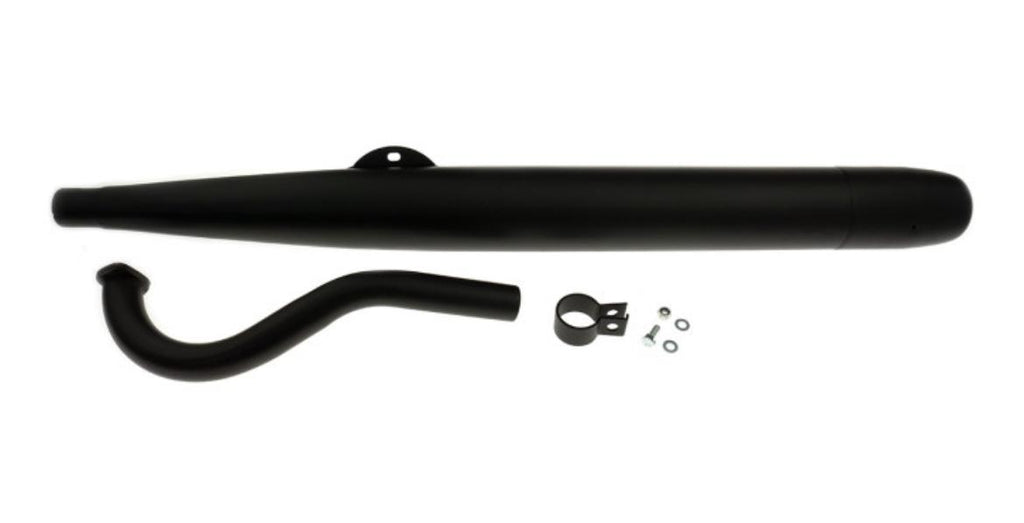 Resonanz-Auspuff-Set | Puch Maxi, X30 Sport Schwarz - Mofaparts