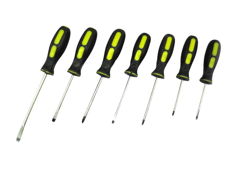 Schraubenzieher Set Softgriff |  7-Teilig
