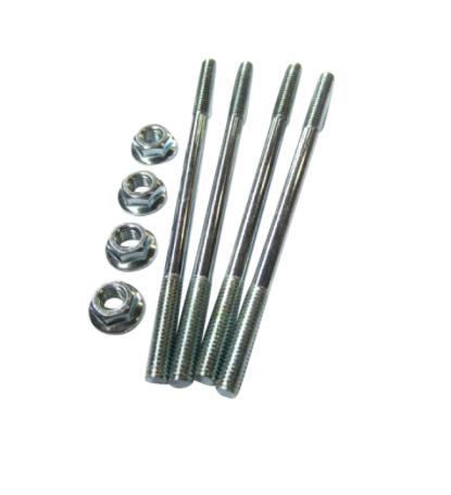 Stehbolzen Zylinder M6x106mm mit Mutter Satz - Mofaparts