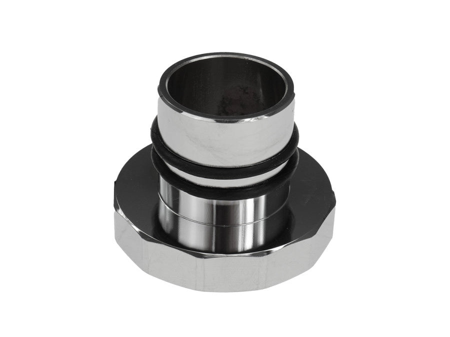 Tankdeckel Chrom 30mm Aluminium Poliert | A-Qualität